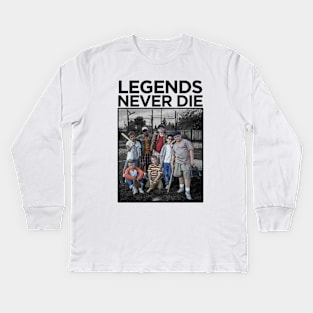 LEGENDS NEVER DIE Kids Long Sleeve T-Shirt